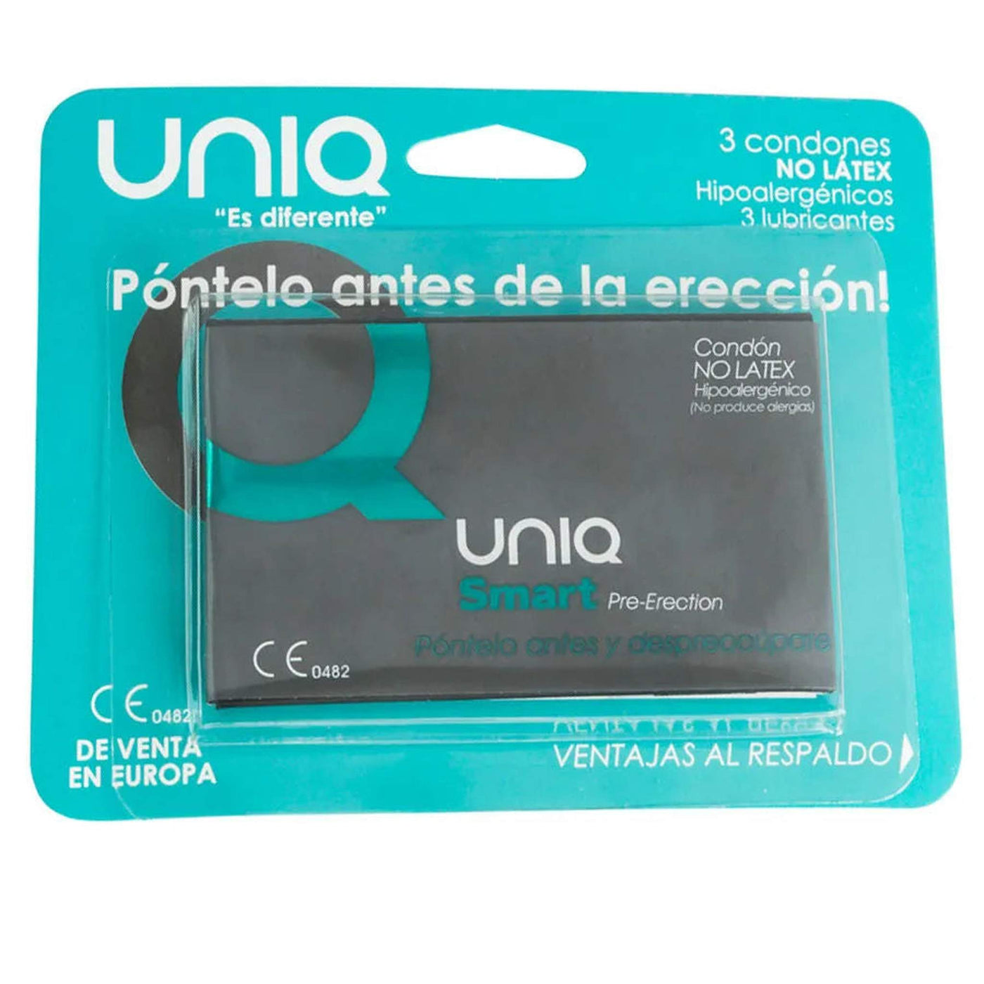 Pre-Erection Condoms - Confezione da 3 pezzi