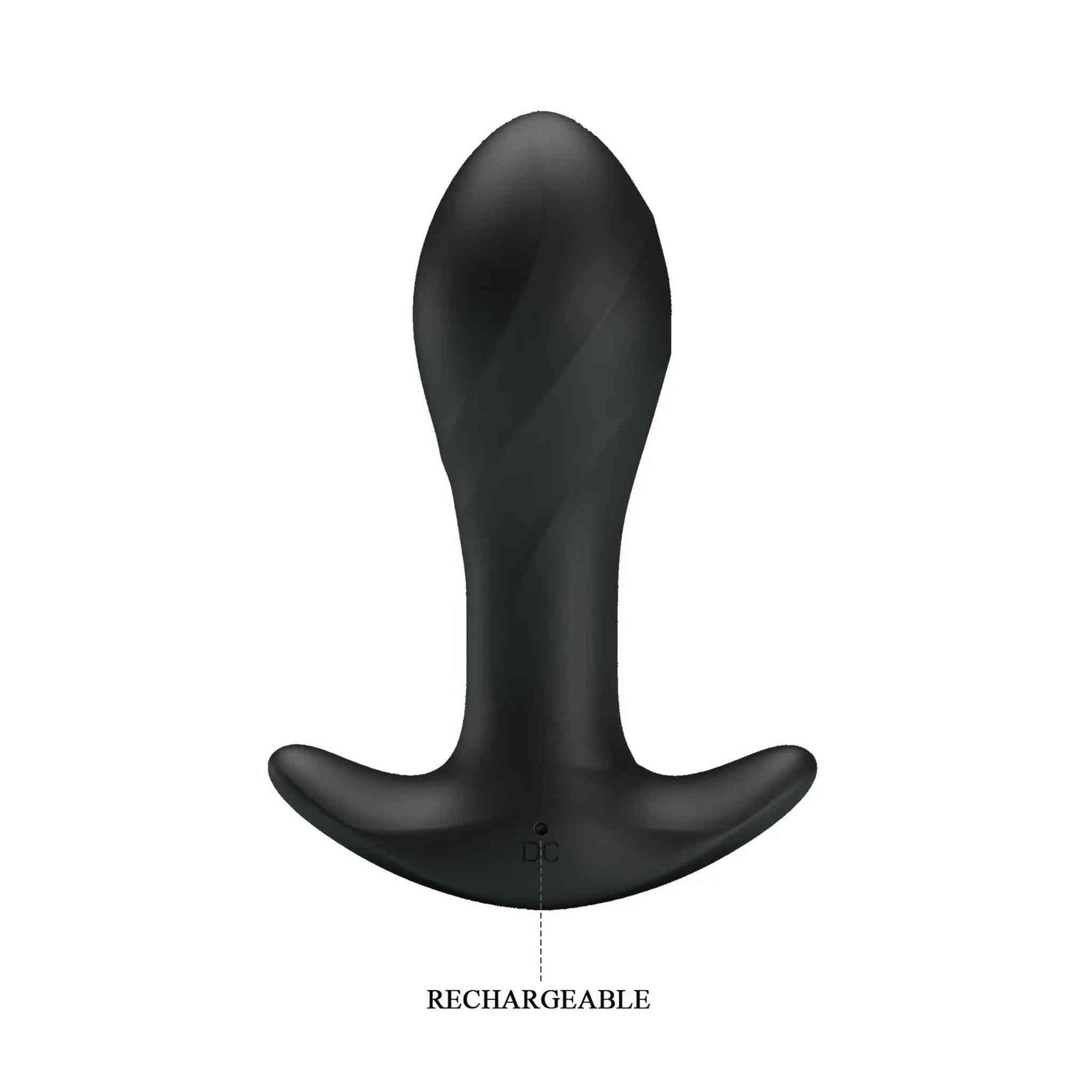 Pretty Love Anal Plug Massager Black