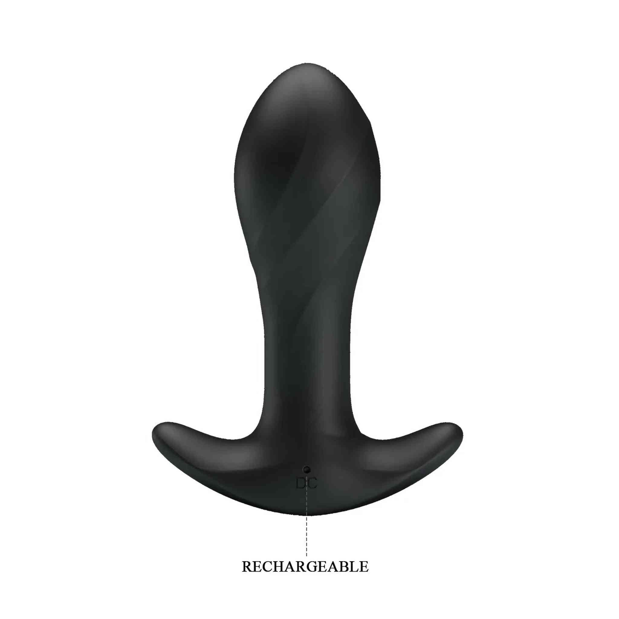 Pretty Love Anal Plug Massager Black