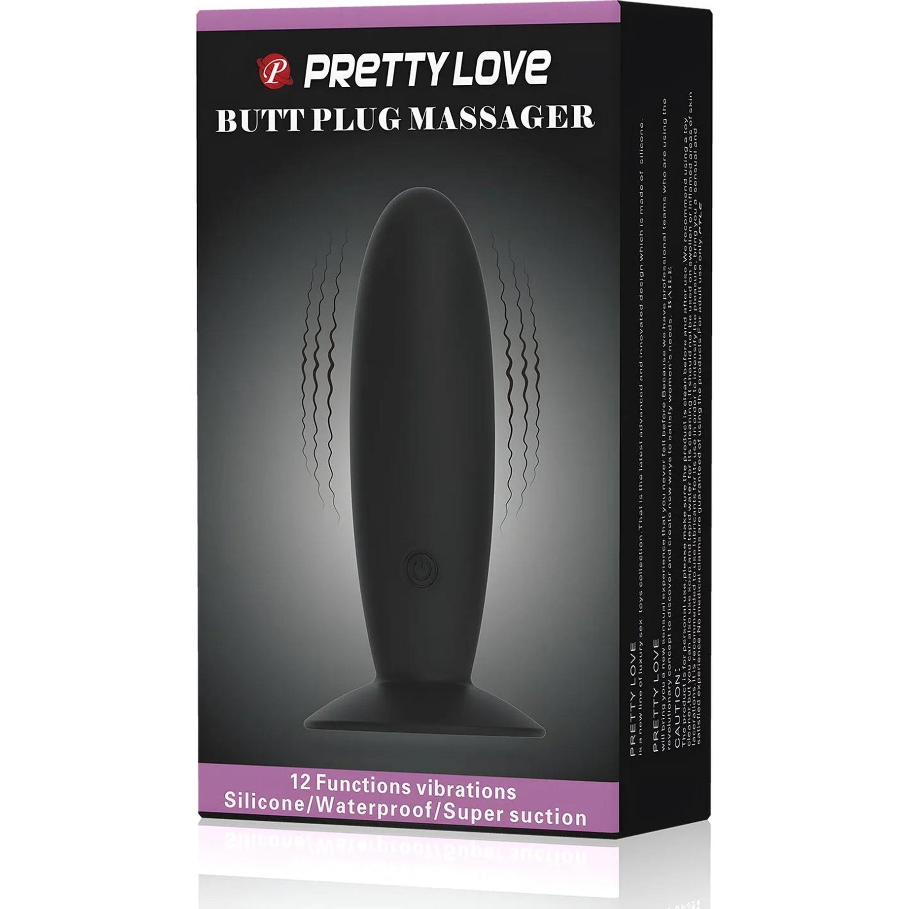 Pretty Love Butt Plug Massager