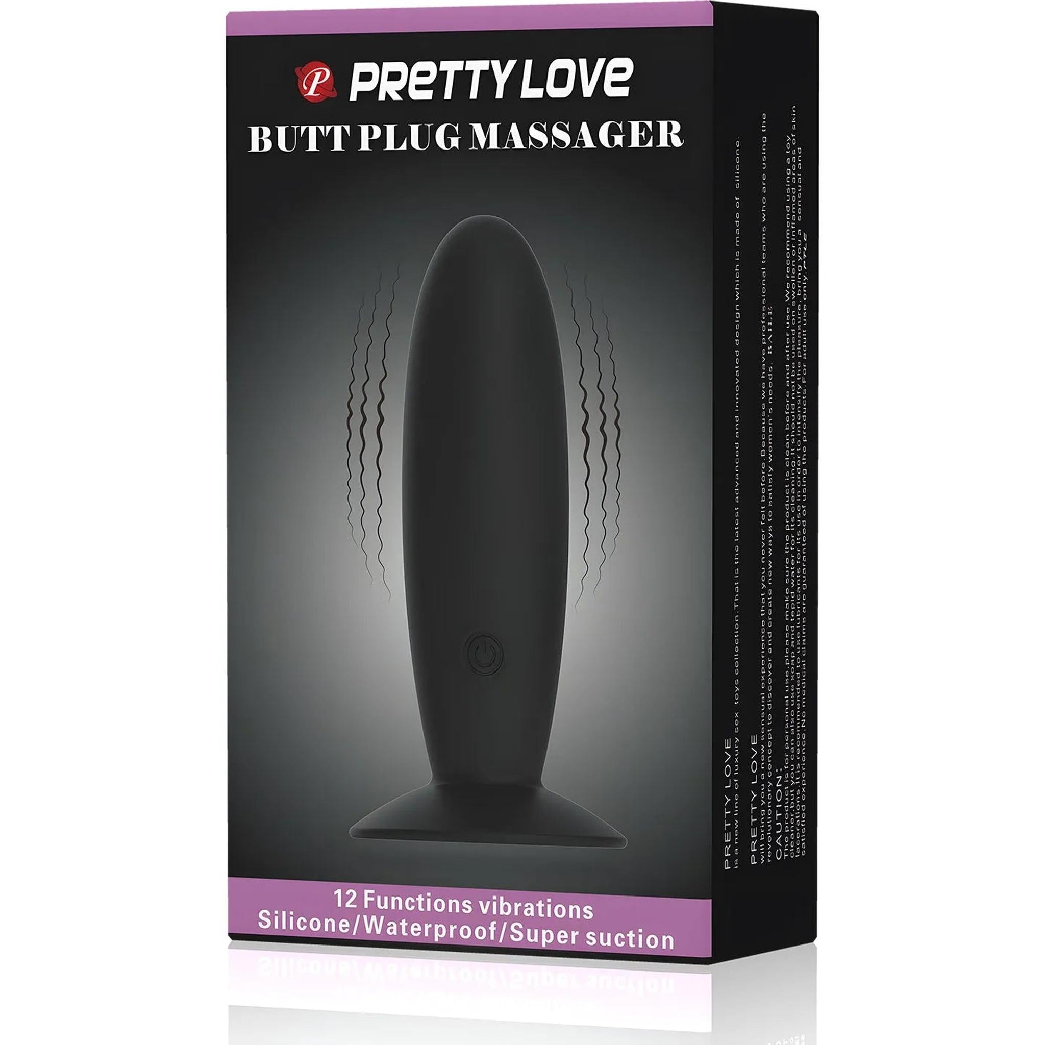 Pretty Love Butt Plug Massager