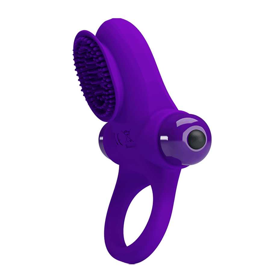 Pretty Love Vibrant Penis Ring 2 Purple