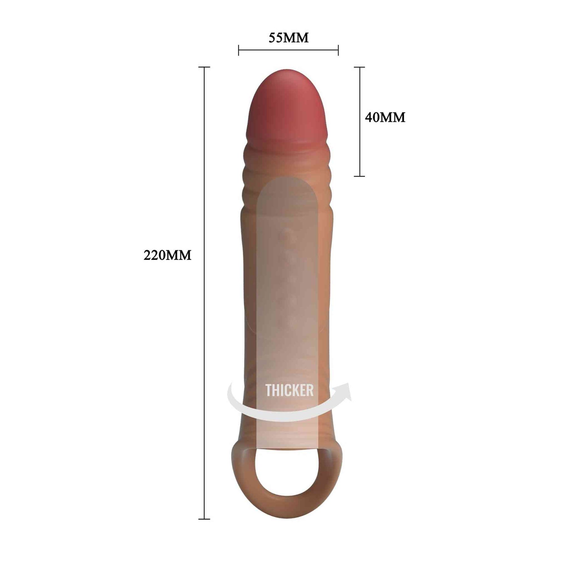 Pretty Love Vibrating Penis Sleeve