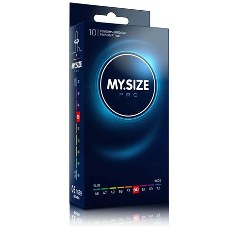 Profilattici My.Size Pro 60 mm – Confezione da 10 pezzi