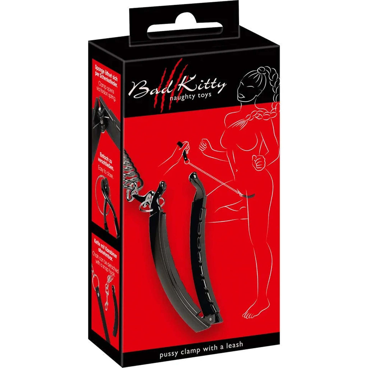 Pussy Clamps with leash