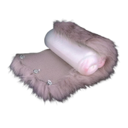 Rabbit Shape Animal Vaginal Doll, Furry Masturbator With Dual-channel