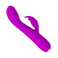 Rachel Silikon-Rabbit-Vibrator mit innen vibrierender Zunge