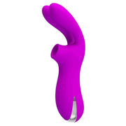 Ralap 2 in 1 Coniglietto Vibrante e succhiaclitoride per un orgasmo mai così intenso - Ricaricabile, Silicone, 7 diversi progra