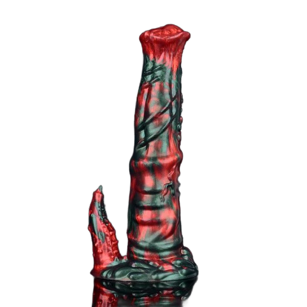 Red Devils Monster Dildo Silicone Dildo For Woman Masturbation