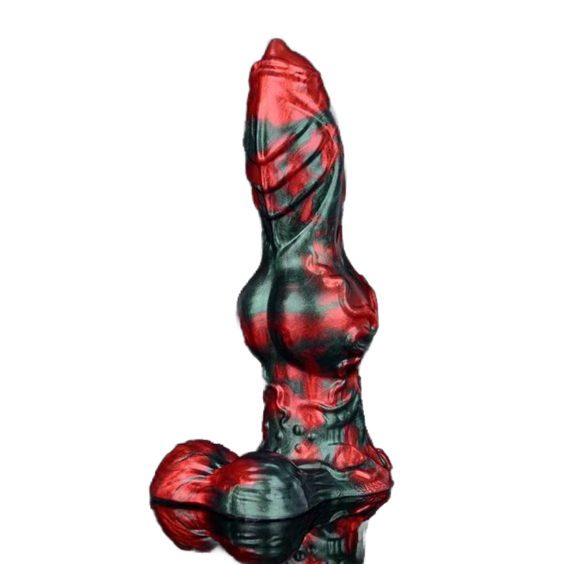 Red Devils Sampson Monster Penis Fantasy Dildo Silicone Dildo