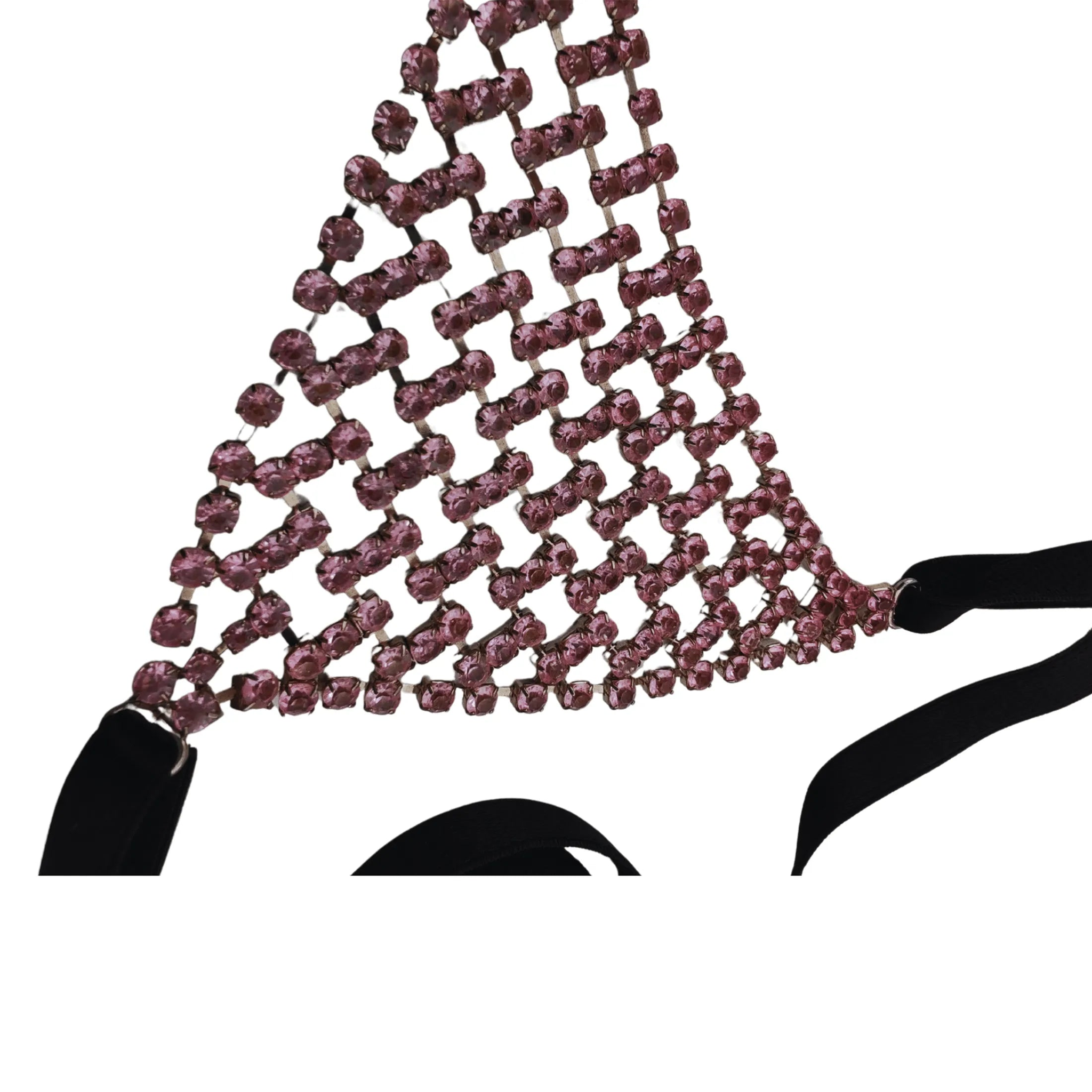 Reggiseno Strass Pink