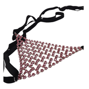 Reggiseno Strass Pink