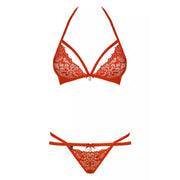 Reggiseno e Tanga rosso S/M