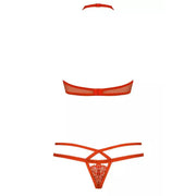 Reggiseno e Tanga rosso S/M