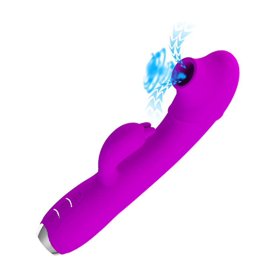 Regina Vibratore Rabbit e Succhiaclitoride con tecnologia Pulse WAVE