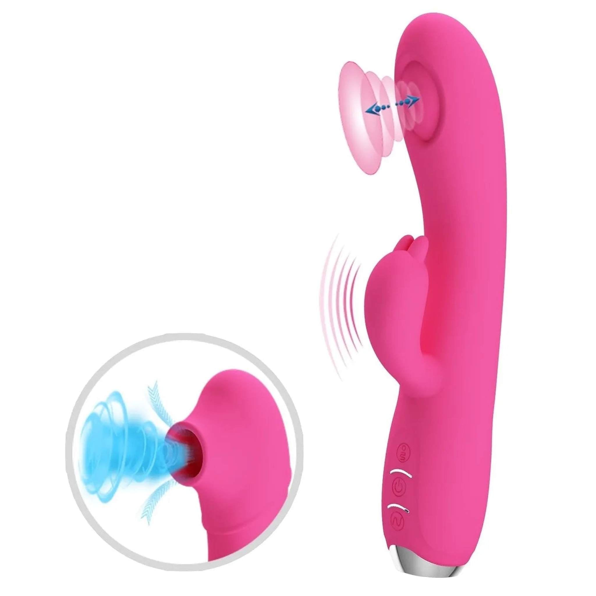 Regina Vibratore Rabbit e Succhiaclitoride con tecnologia Pulse WAVE