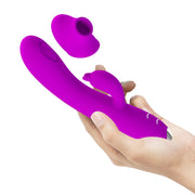 Regina Vibratore Rabbit e Succhiaclitoride con tecnologia Pulse WAVE