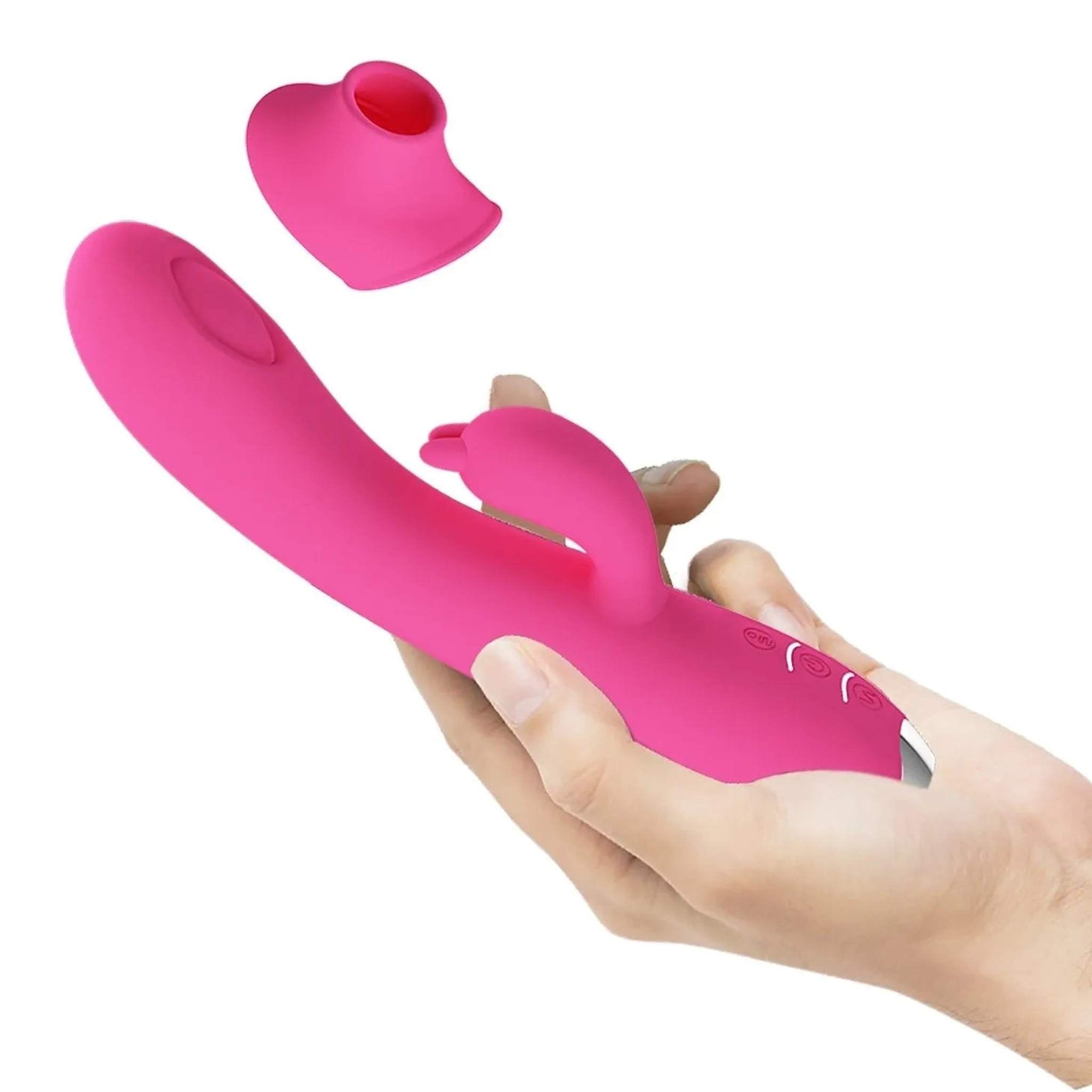 Regina Vibratore Rabbit e Succhiaclitoride con tecnologia Pulse WAVE