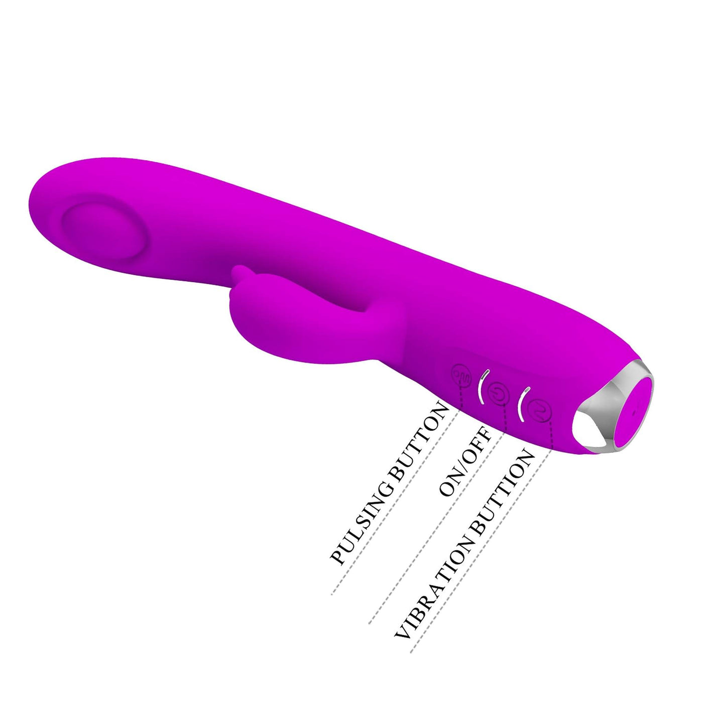 Regina Vibratore Rabbit e Succhiaclitoride con tecnologia Pulse WAVE