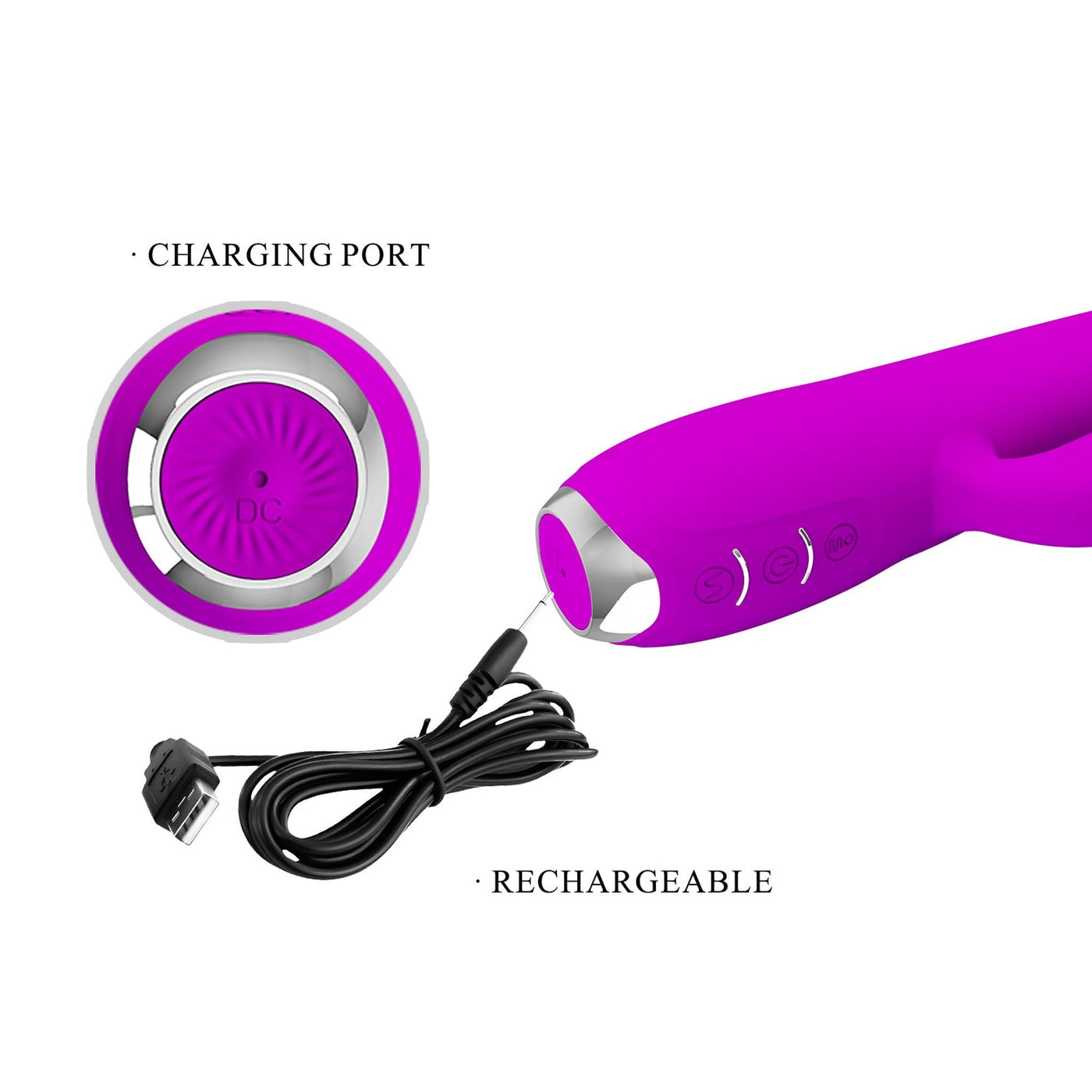 Regina Vibratore Rabbit e Succhiaclitoride con tecnologia Pulse WAVE