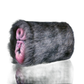 Rhinoceros Pussy Sex Toy Male Masturbator With Double Channel