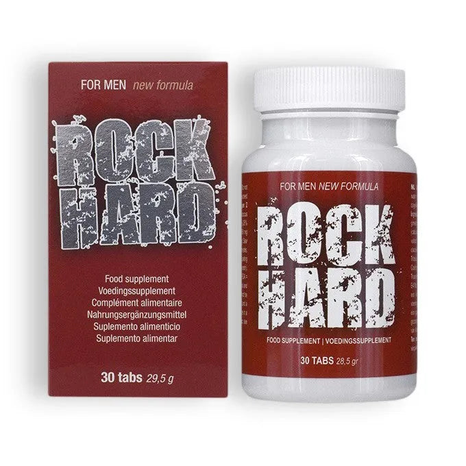 Rock Hard Pills 30pcs - GoEstasy