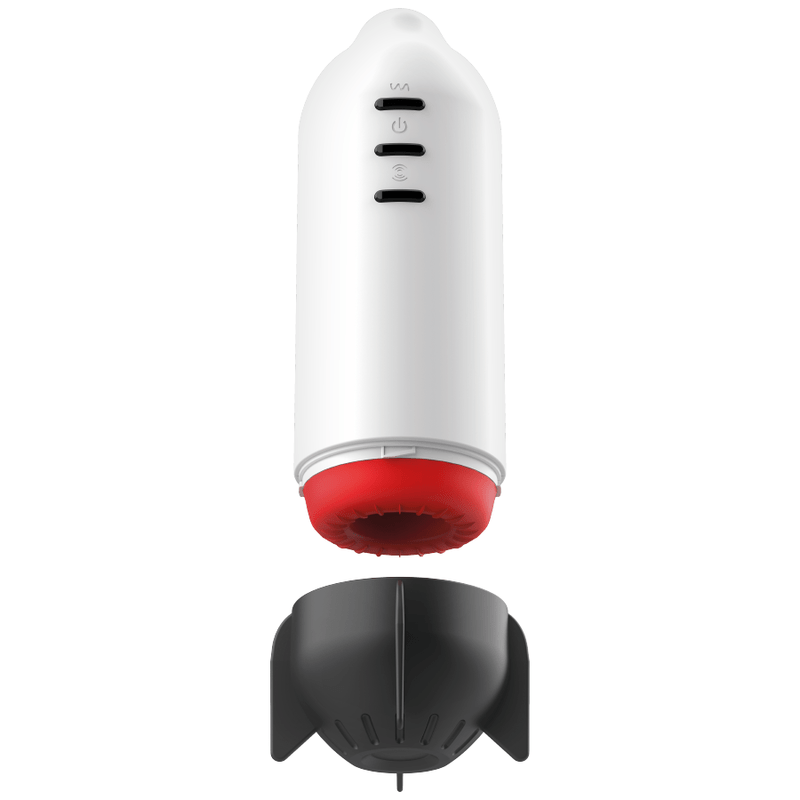 Rocket Masturbatore Elettrico A compressione e Vibrazione - 7 modalità di vibrazione e 7 di compressione - GoEstasy