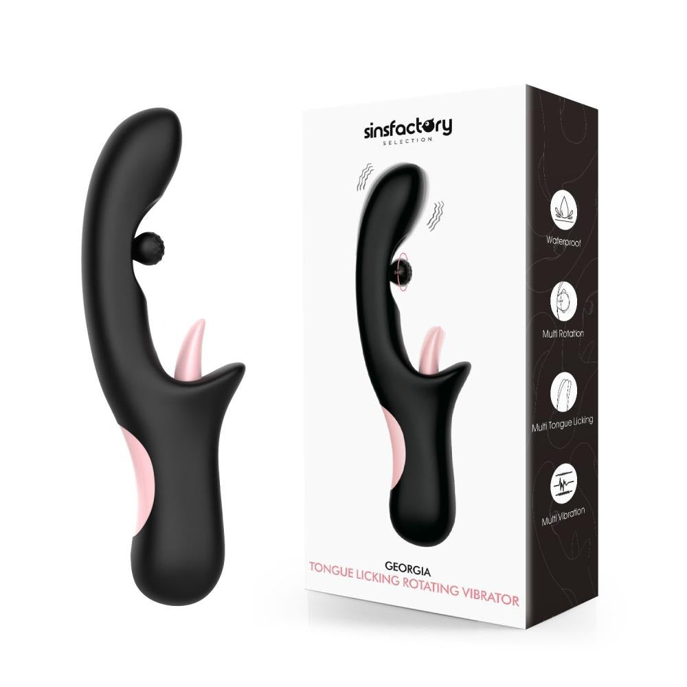 Rolling Rabbit in Silicone Con Lingua Lecca Clitoride