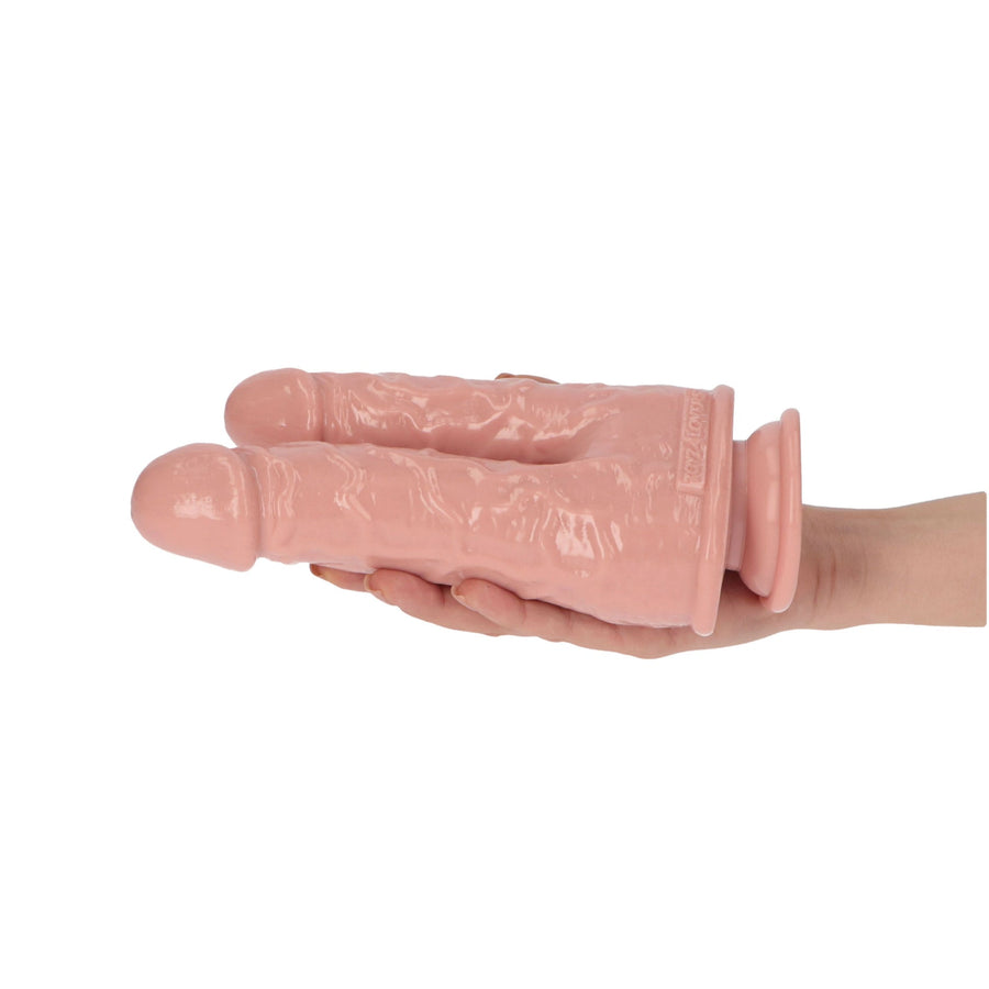 Romolo e Remo Dildo Doppio Con Ventosa