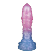 Sakura Blue Silicone Gradient Luminous Dildo Female Masturbation