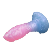 Sakura Blue Silicone Gradient Luminous Dildo Female Masturbation