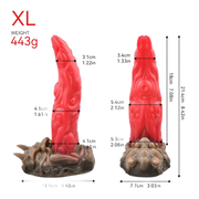 Sakuton Boy Dildo Fantasy Monster Tongue Dildo For Female Masturbation