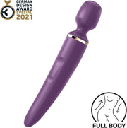 Satisfyer Wand-er Black con 50 Combinazioni di Vibrazione Diverse