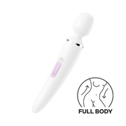 Satisfyer Wand-er Black con 50 Combinazioni di Vibrazione Diverse