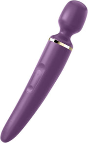 Satisfyer Wand-er Black con 50 Combinazioni di Vibrazione Diverse