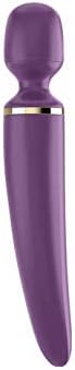 Satisfyer Wand-er Black con 50 Combinazioni di Vibrazione Diverse