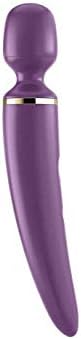 Satisfyer Wand-er Black con 50 Combinazioni di Vibrazione Diverse