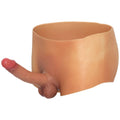 Second Skin Dildo - Hyperrealistische und anhaftende Phallusprothese 14 cm penetrierbar Ø 3,3 cm