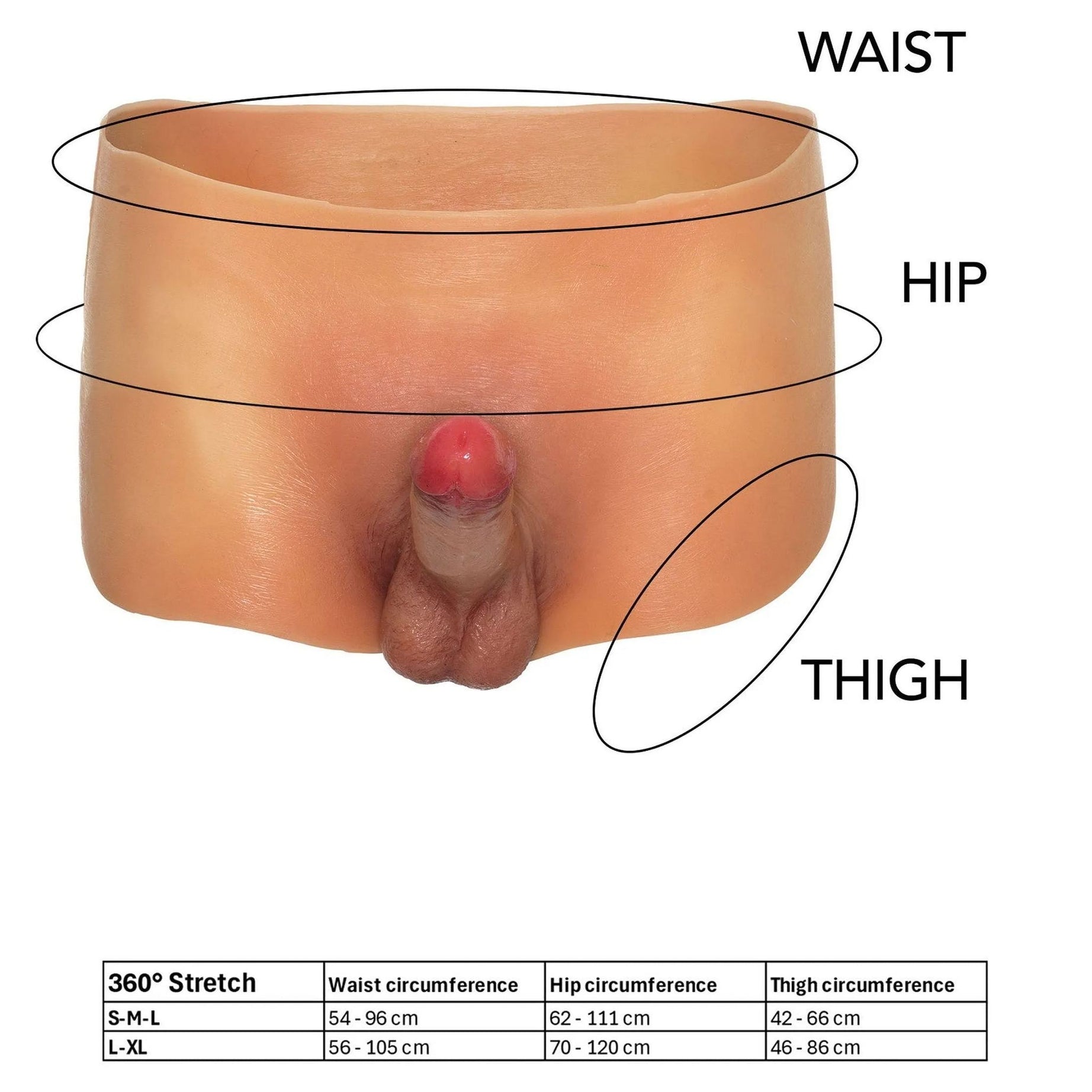 Second Skin Dildo - Protesi Fallica Iper Realistica e Aderente 14 cm penetrabili Ø 3.3 cm