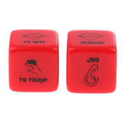 Set 2 Love Dice Rossi