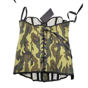 Set Camouflage Corsetto e perizoma coordinato