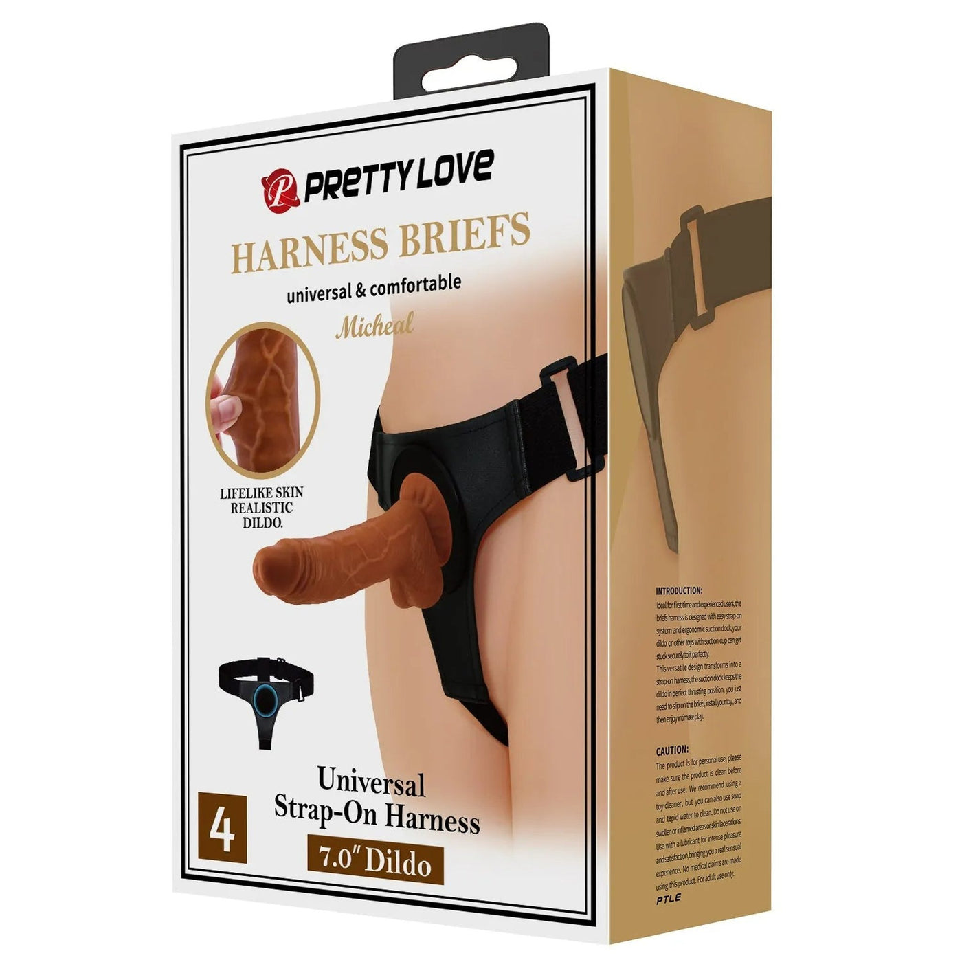 Set Strapon Con Fallo Indossabile e Imbracatura Universale