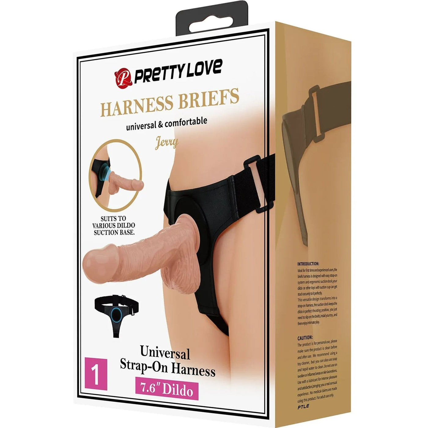 Set Strapon Fallo Extra Morbido con Imbracatura in Similpelle