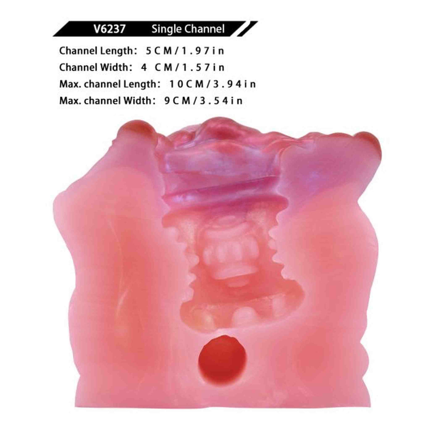 Silicone Vibrating Fantasy Masturbators