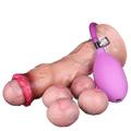 Silicone egg-laying dildo, realistic ovipositor dildo for women