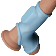 Silk Guaina Stimolante Vibrante Pene e Testicoli