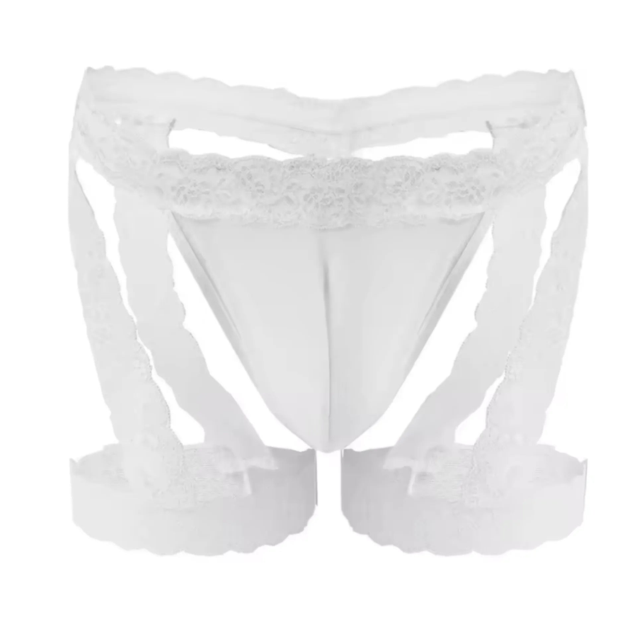 Sissy Set Giarrettiera con Slip in Pizzo