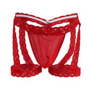 Sissy Set Giarrettiera con Slip in Pizzo