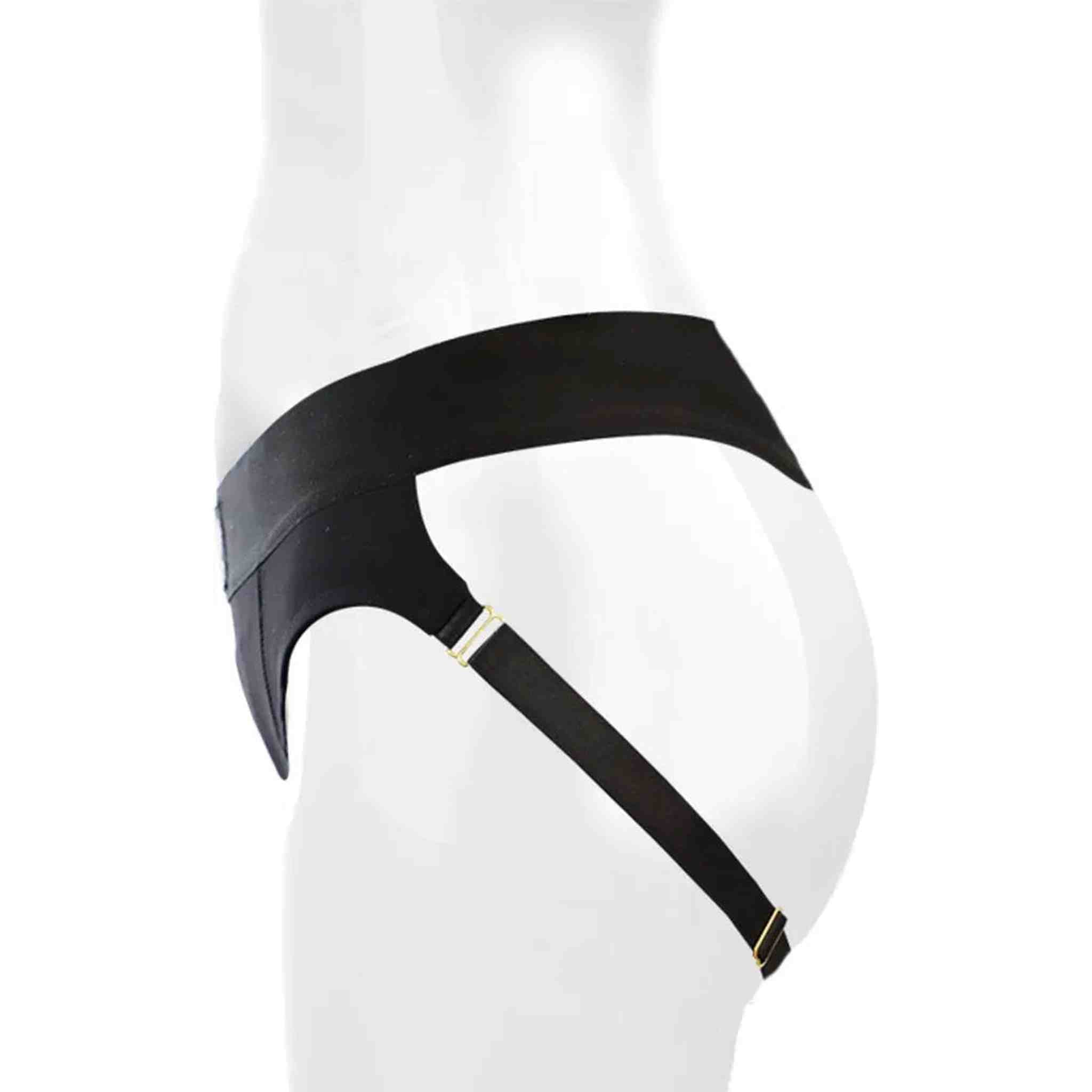 Slip Harness in tessuto per Falli Con Ventosa