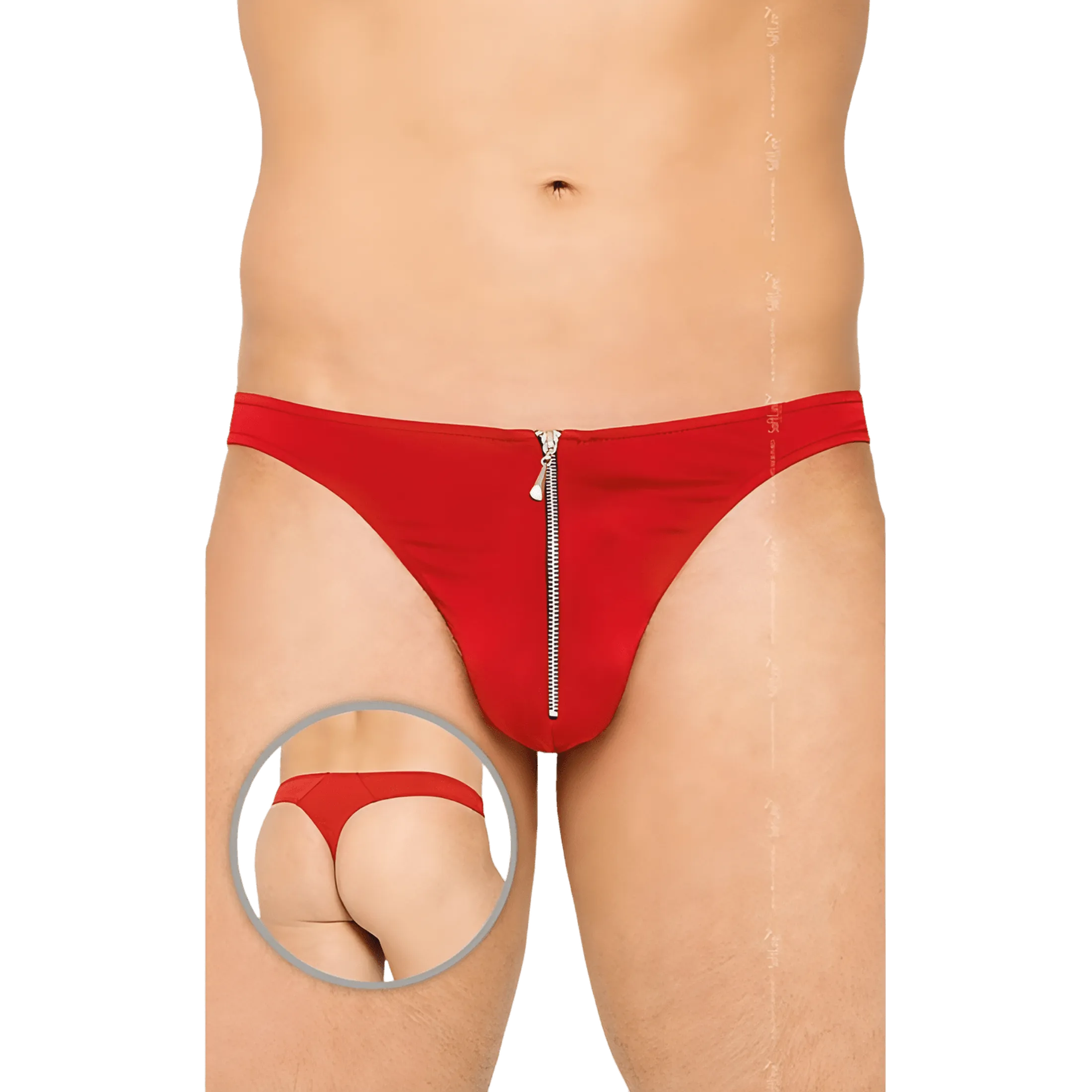 Slip Uomo Sexy con Zip Frontale - XL - GoEstasy